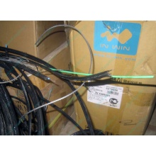 Оптический кабель Б/У для внешней прокладки (с металлическим тросом) в Первоуральске, оптокабель БУ (Первоуральск)