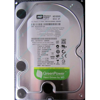Б/У жёсткий диск 1Tb Western Digital WD10EVVS Green (WD AV-GP 1000 GB) 5400 rpm SATA (Первоуральск)